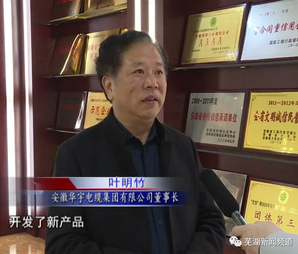 【蕪湖市2020年度經濟人物候選人展播】葉明竹：用科技提升企業 走特色發展之路