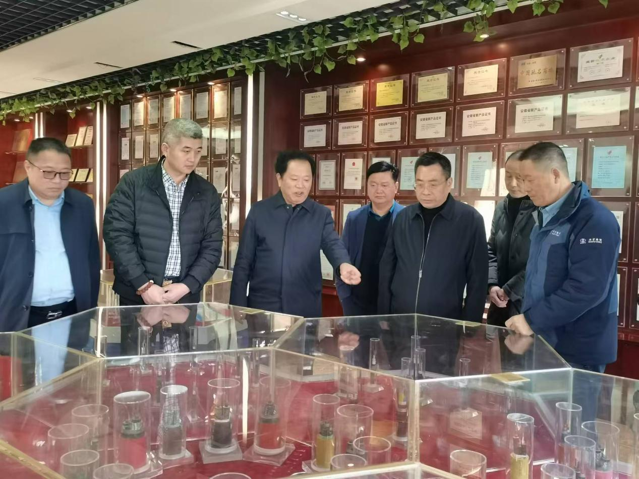 張傳厚會長一行蒞臨華宇電纜集團考察調研