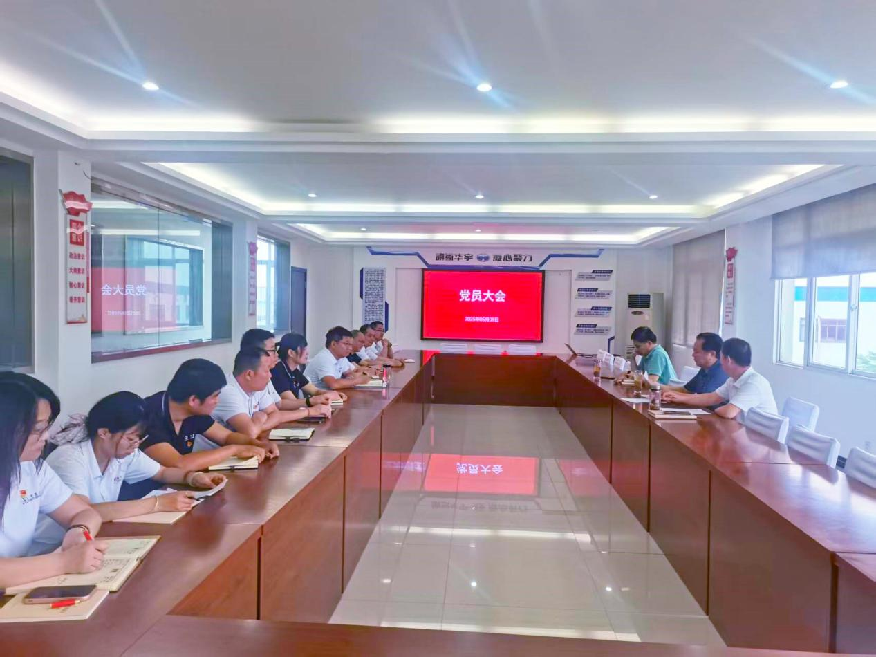 安徽華宇電纜集團黨支部圓滿完成換屆選舉工作